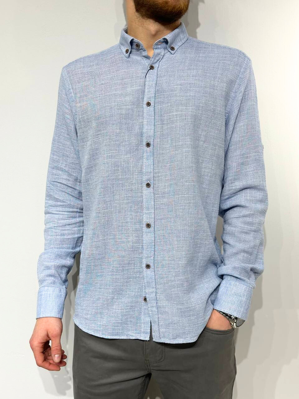 Рубашка мужская Plāns VP-11, Regular fit