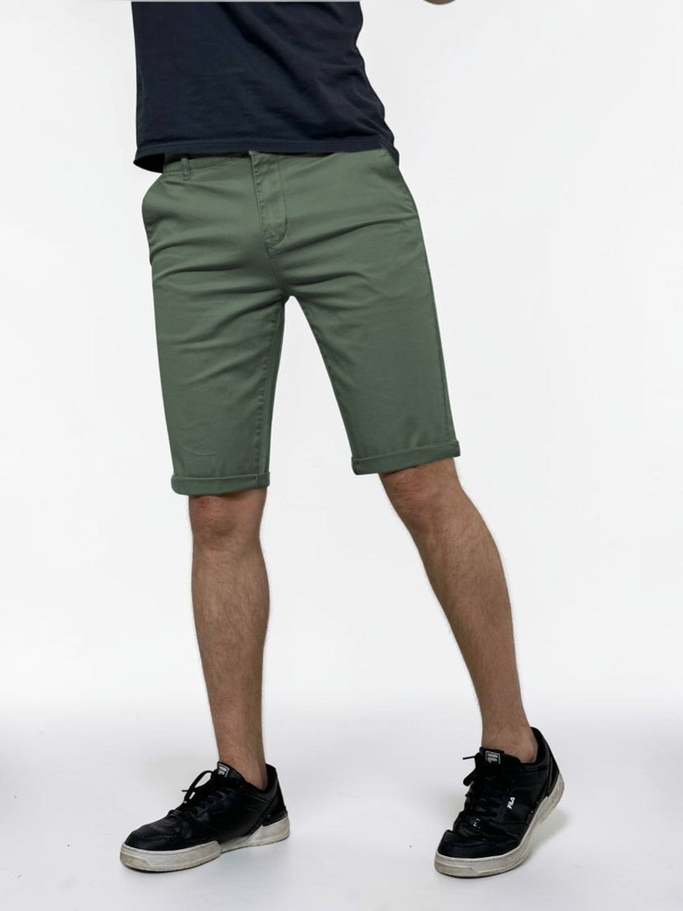 Solid, light shorts for men