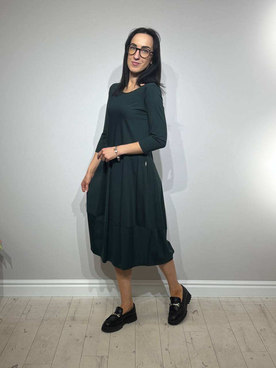 Elegant autumn dress