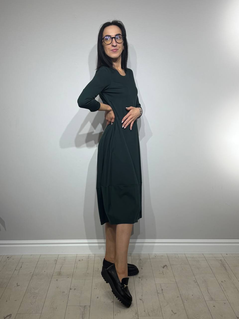 Elegant autumn dress