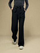 Wide leg classic pants
