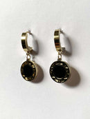 Earrings Gold Moon TTM