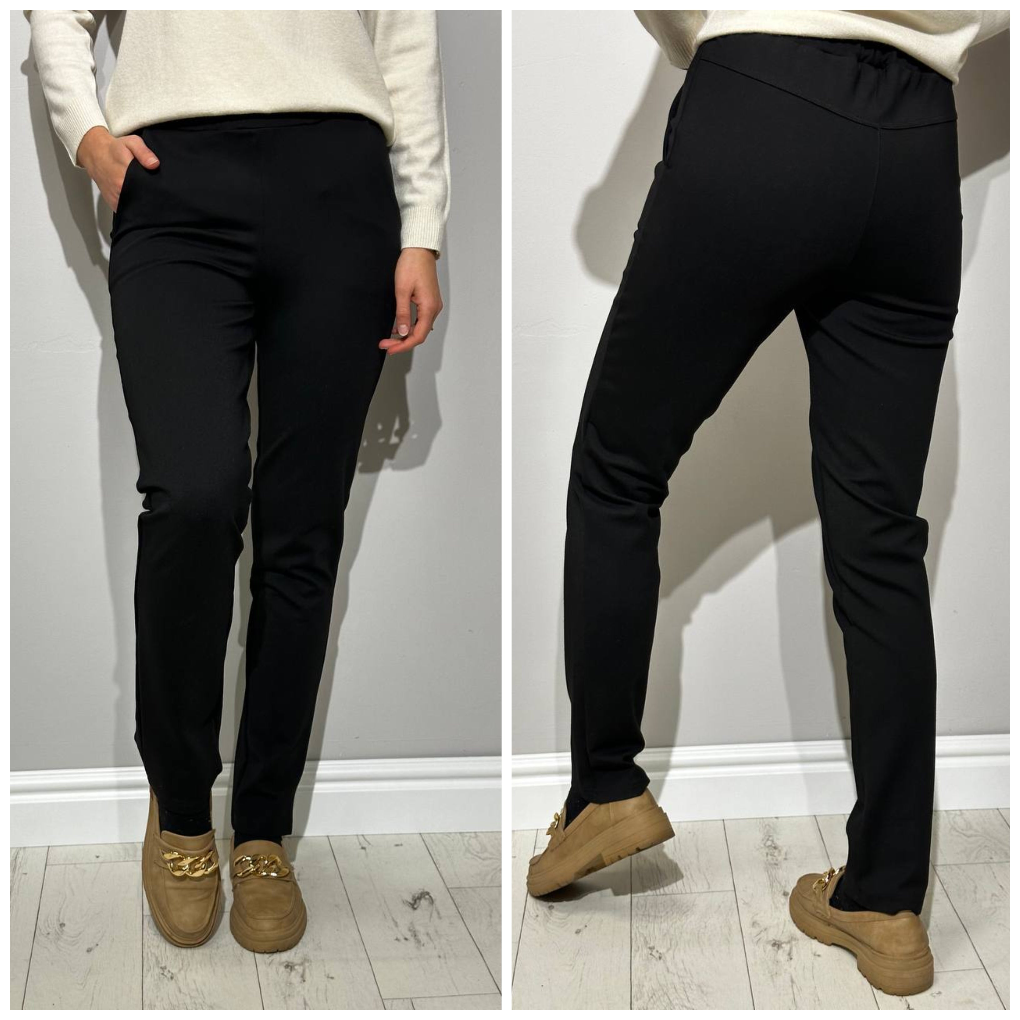 Paksud klassikalised püksid Ewa