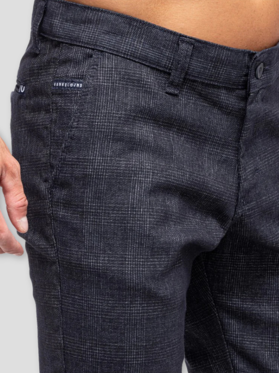 Storos vyriškos kelnės Vankel-123, Comfort slim