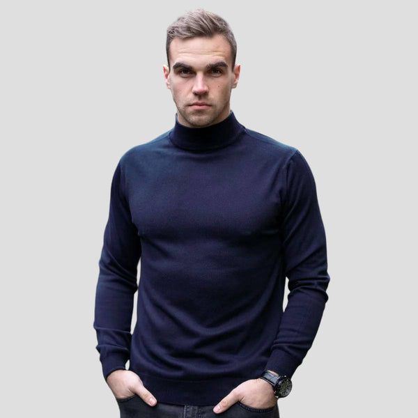 Sweater with a half-high collar Cazzotti