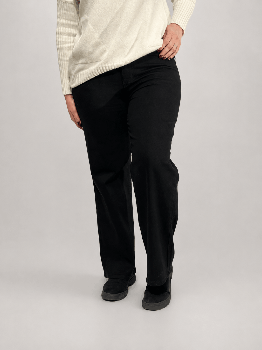 Silver pants for women from Goodies