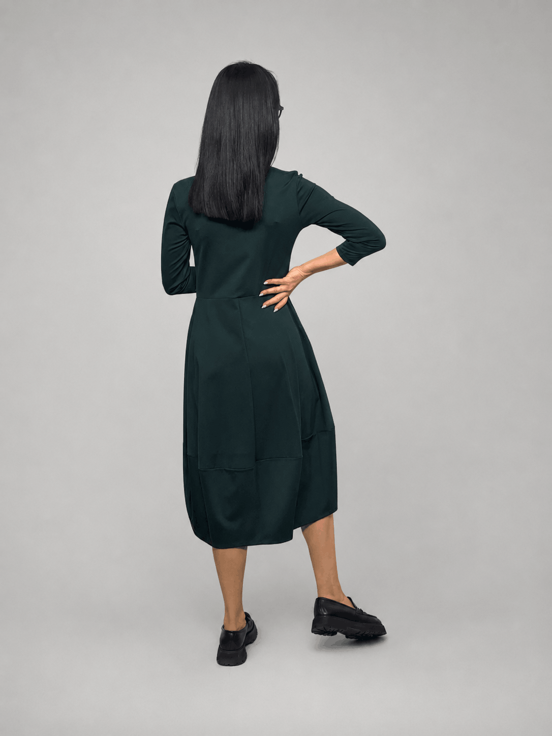Elegant autumn dress