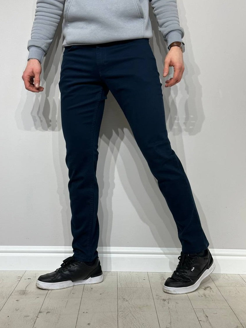 Джинсовые брюки кроя Ванкел-102, Комфорт слим