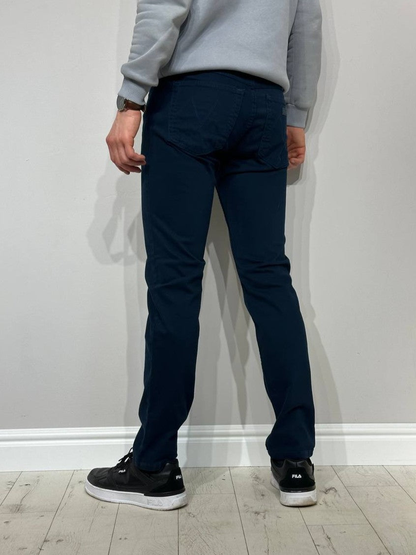 Джинсовые брюки кроя Ванкел-102, Комфорт слим