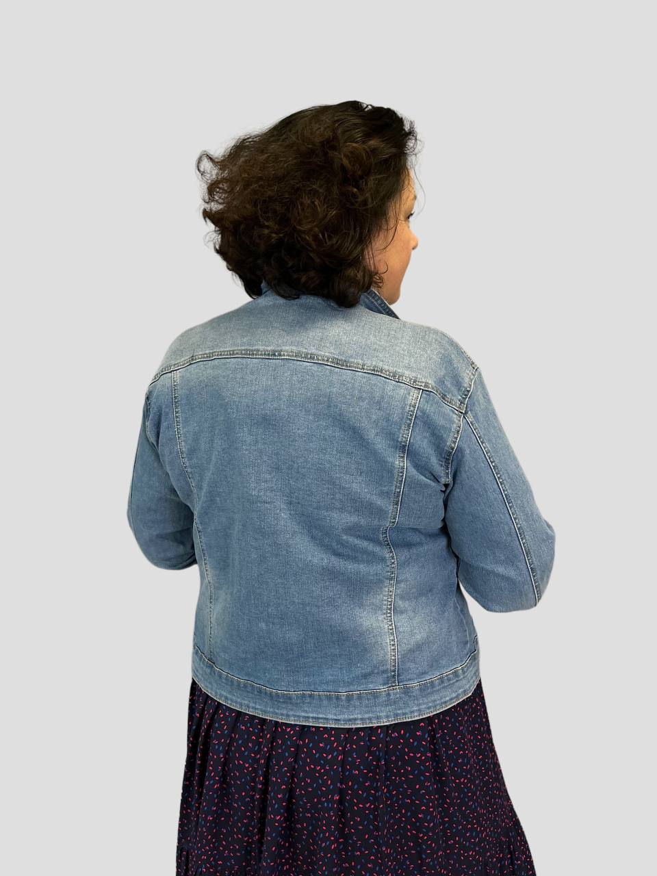 Sieviešu džinsa jaka