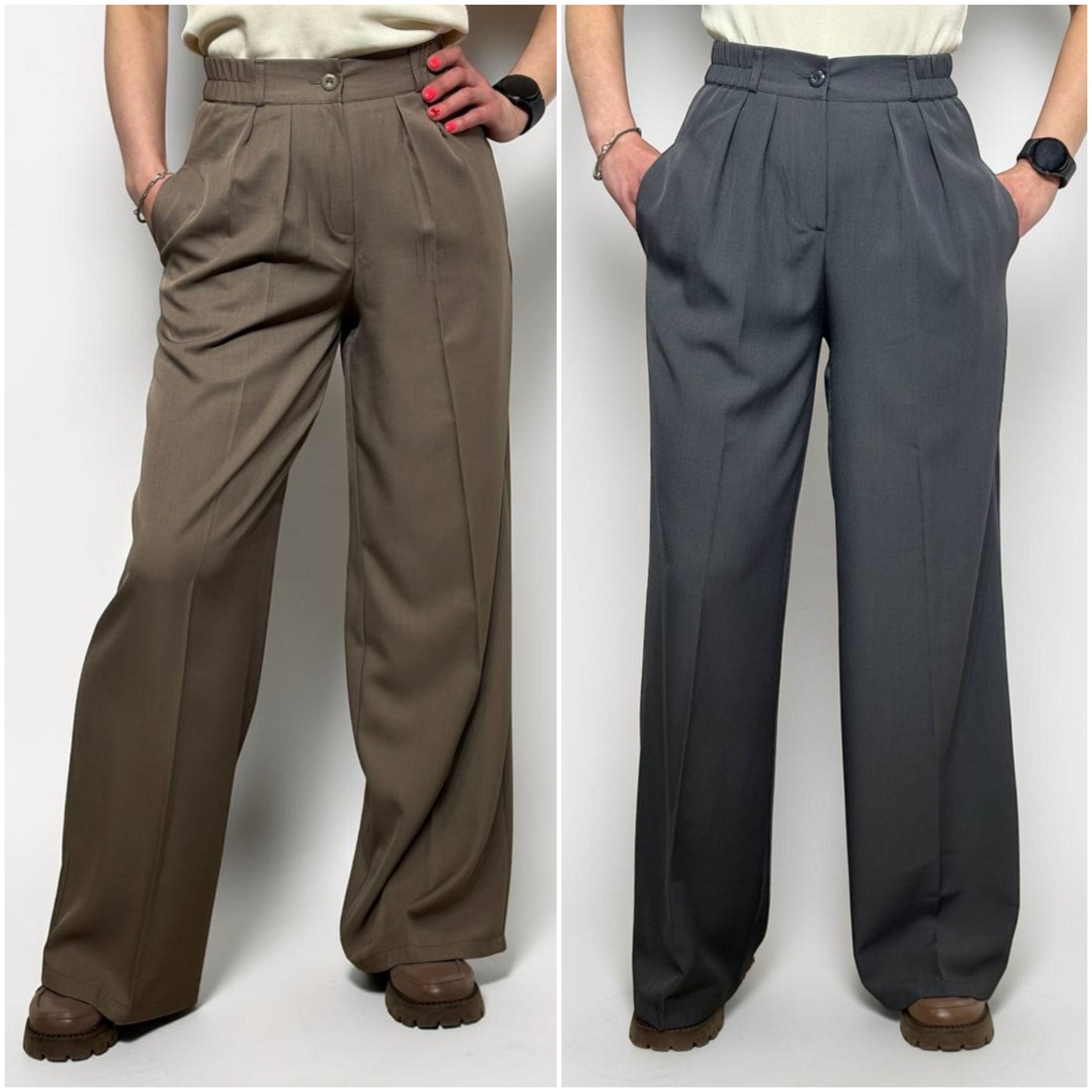 Formālas auduma bikses sievietēm