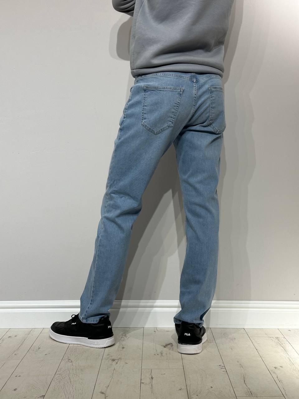 Светлые, эластичные мужские джинсы, Comfort slim