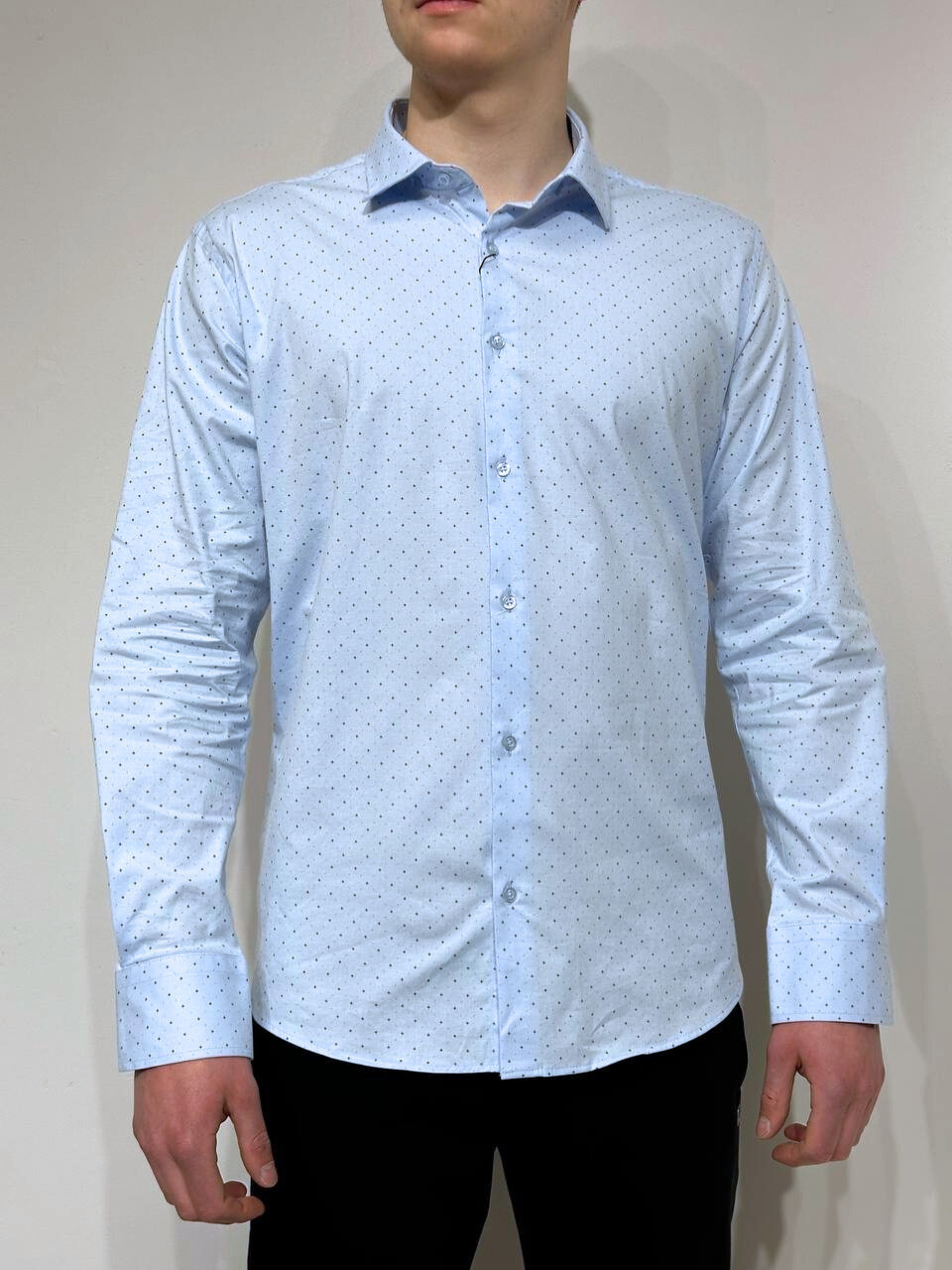 Kokvilnas krekls vīriešiem VP-11, Regular fit