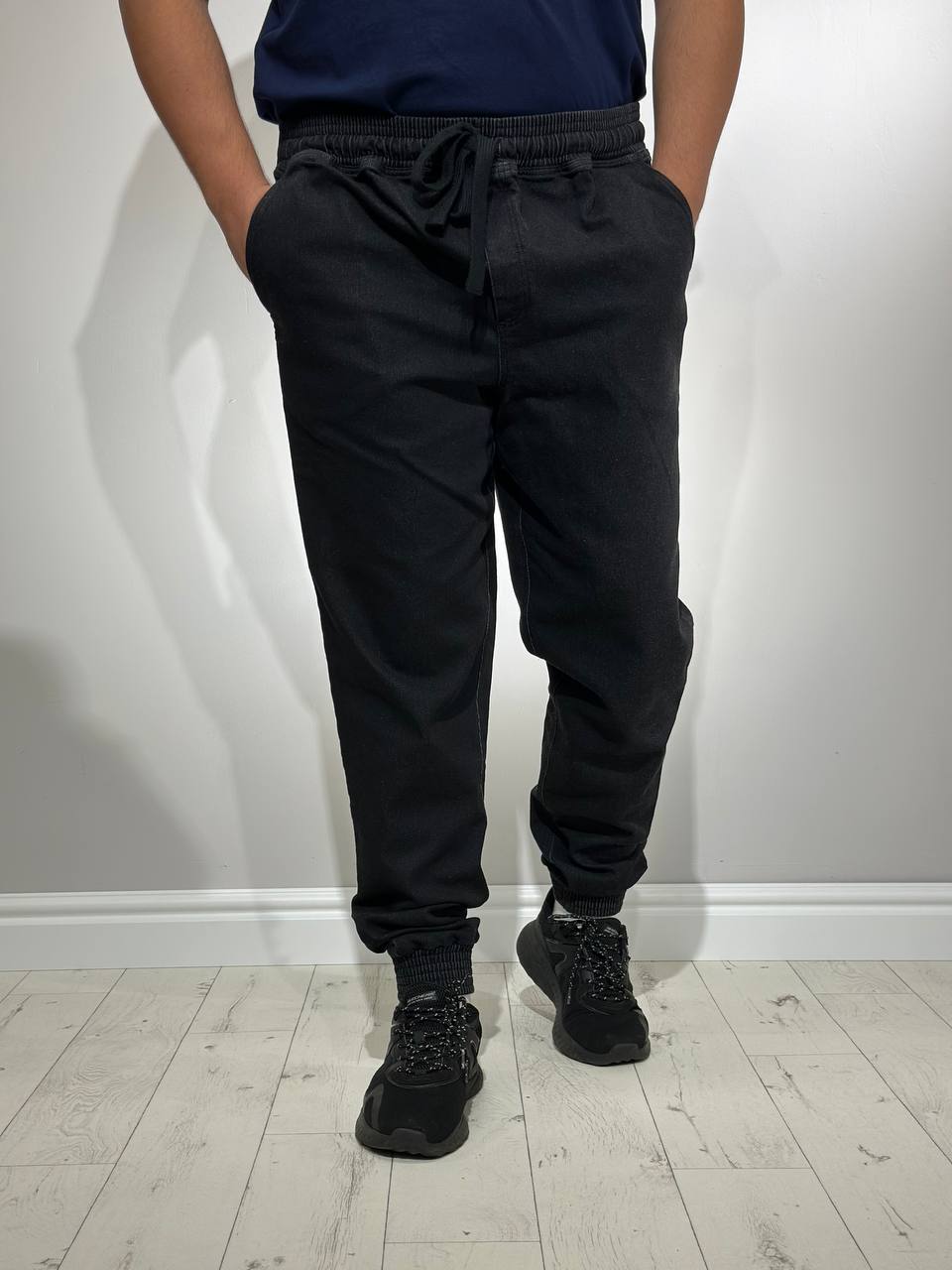 Брюки-джоггеры большого размера
