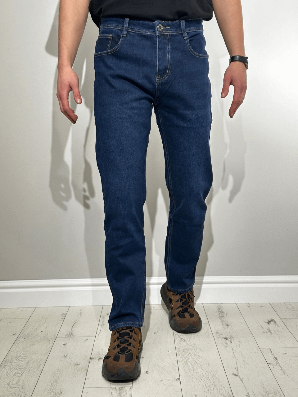 Классические тёплые джинсы, Регулярная посадка