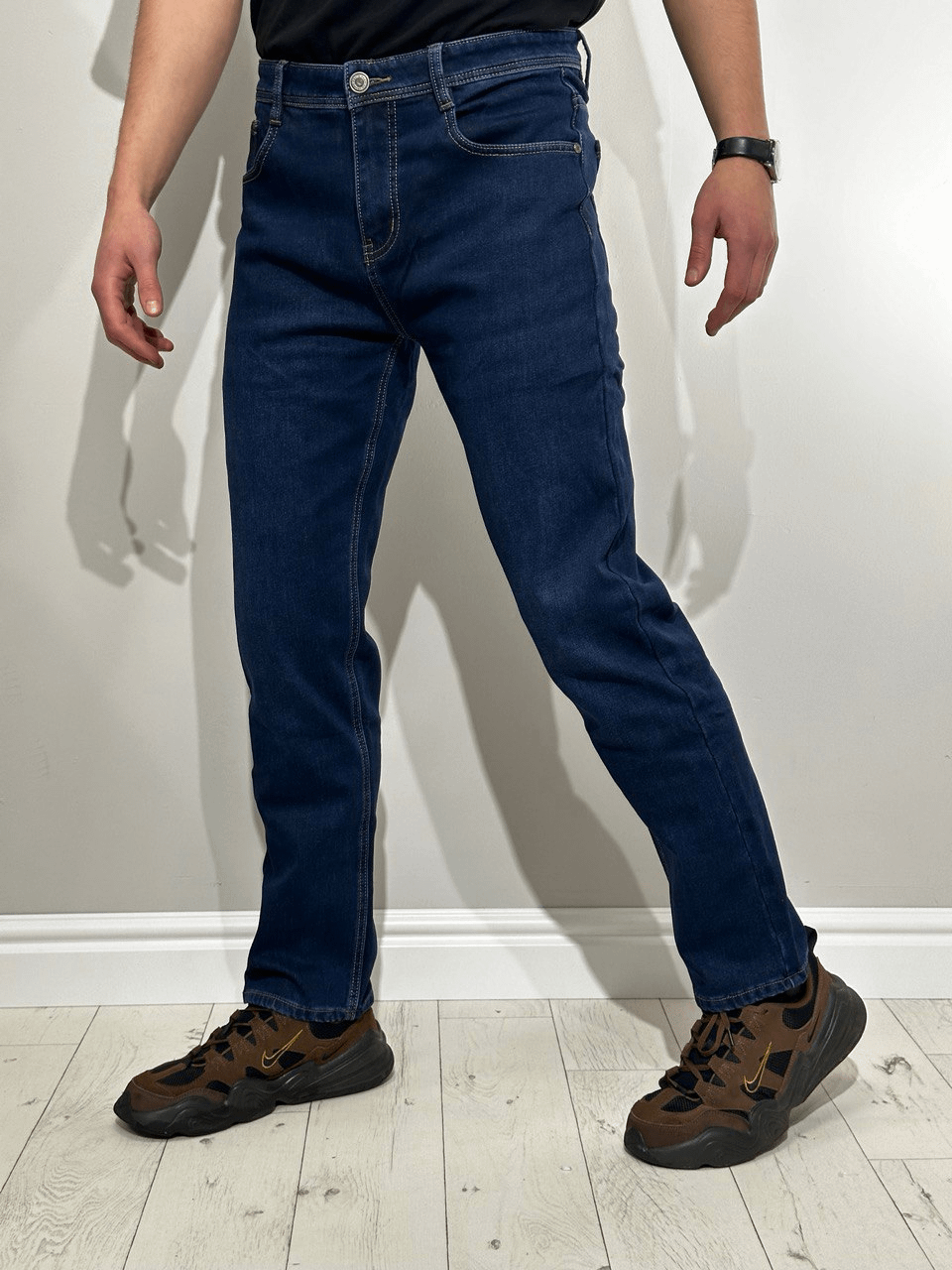 Классические тёплые джинсы, Регулярная посадка