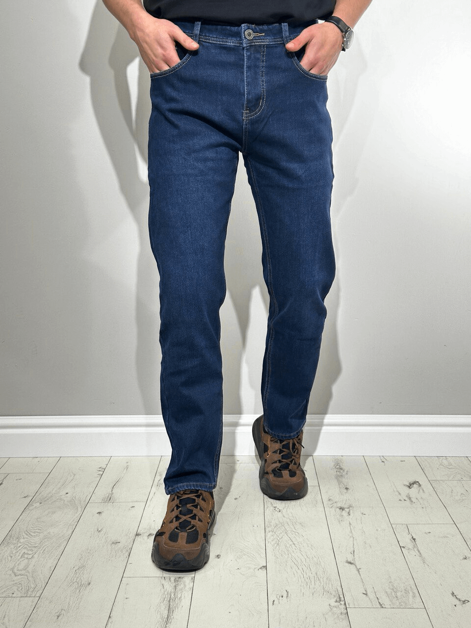 Классические тёплые джинсы, Регулярная посадка