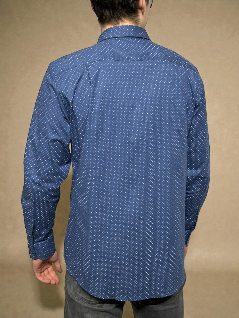 Классическая мужская рубашка VP-14, прямой крой