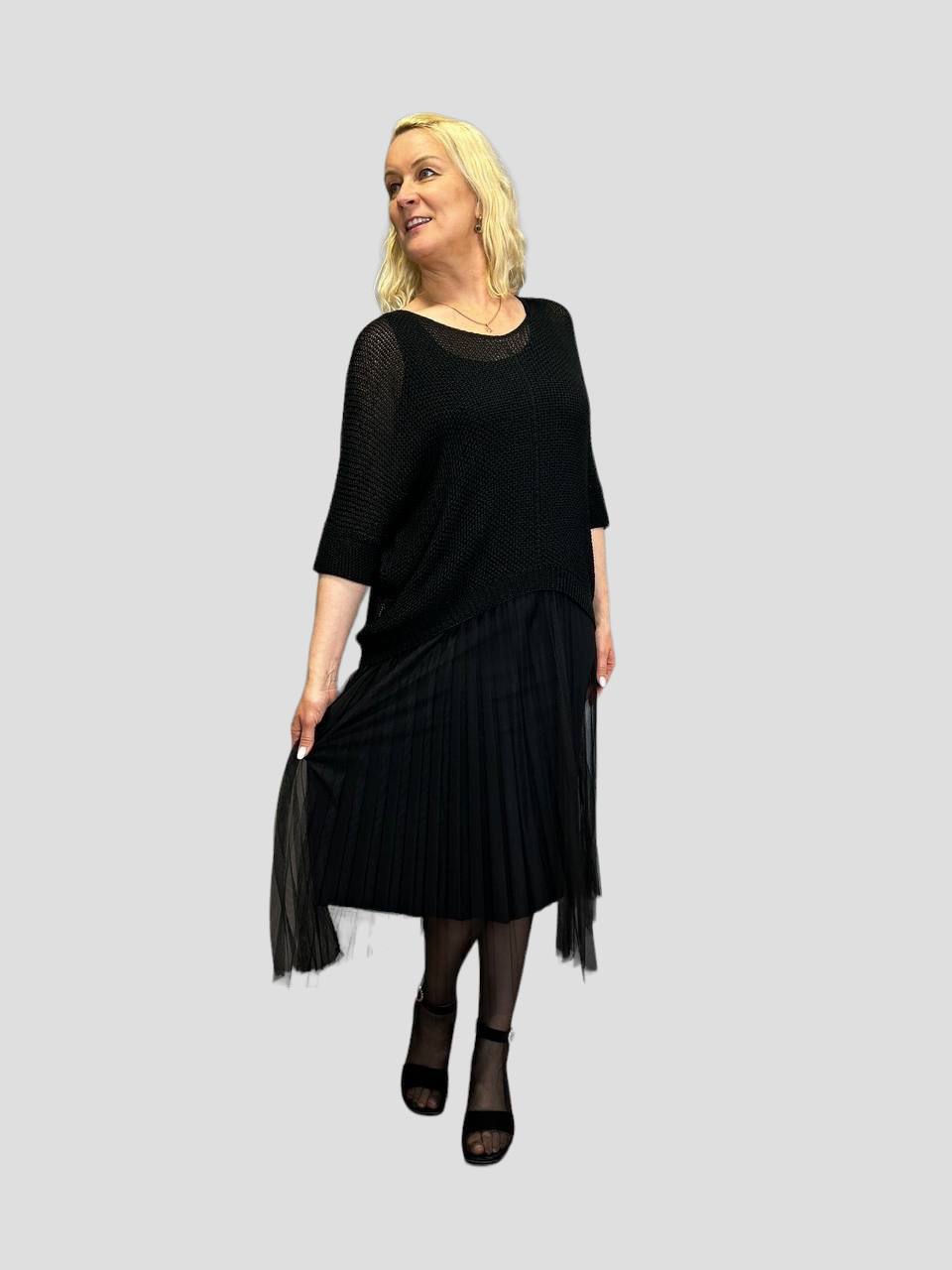 Kleita un džemperis. Komplekts De Punto