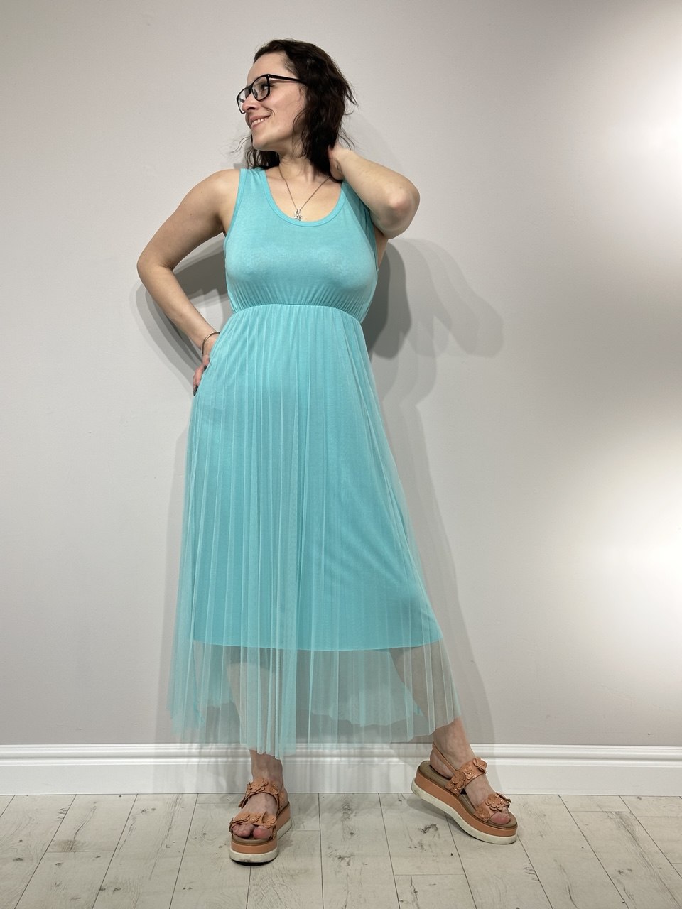 Kleita un džemperis. Komplekts De Punto