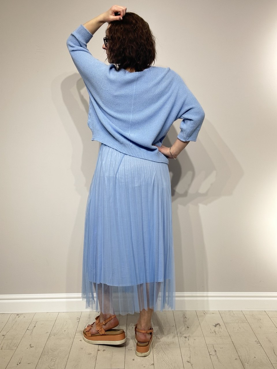 Kleita un džemperis. Komplekts De Punto