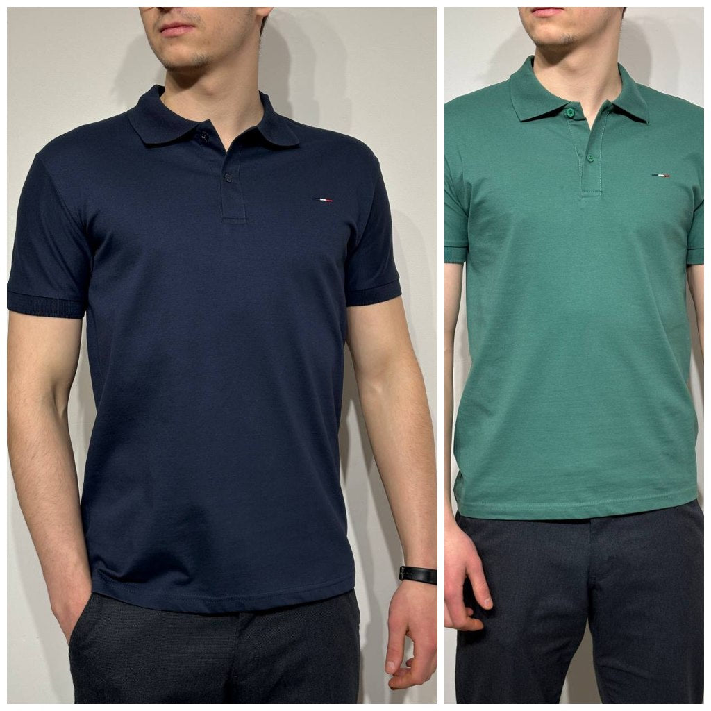 Lielo izmēru kokvilnas polo krekls