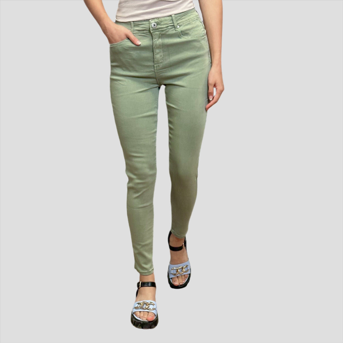 Colorful jeans from Goodies