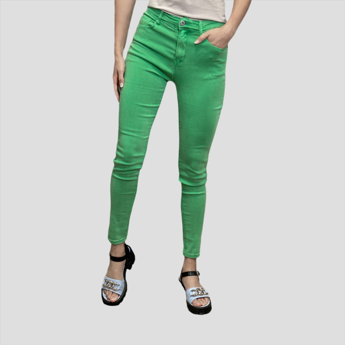 Colorful jeans from Goodies