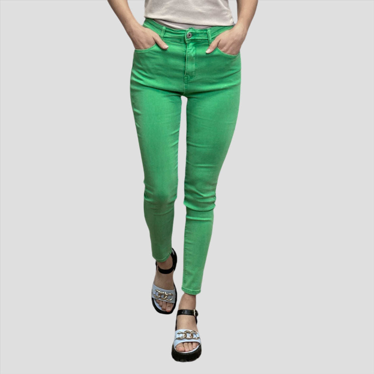 Colorful jeans from Goodies