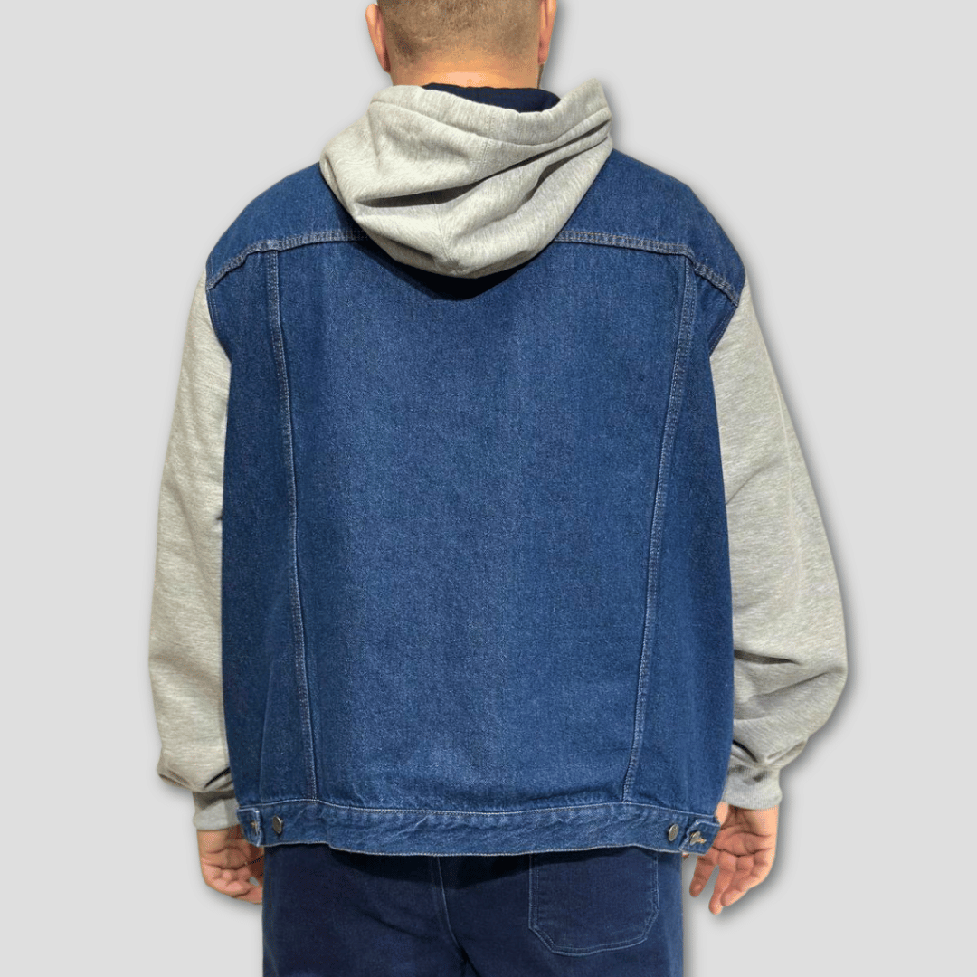 Džinsinė striukė dideliu dydžiu Viking