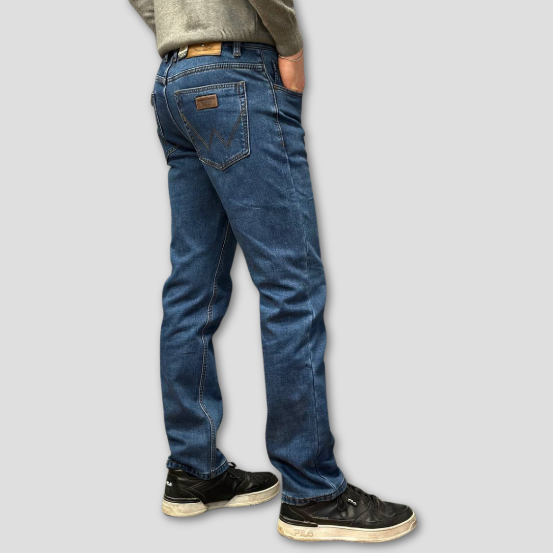 Siltinti vyriški džinsai iš DSQ