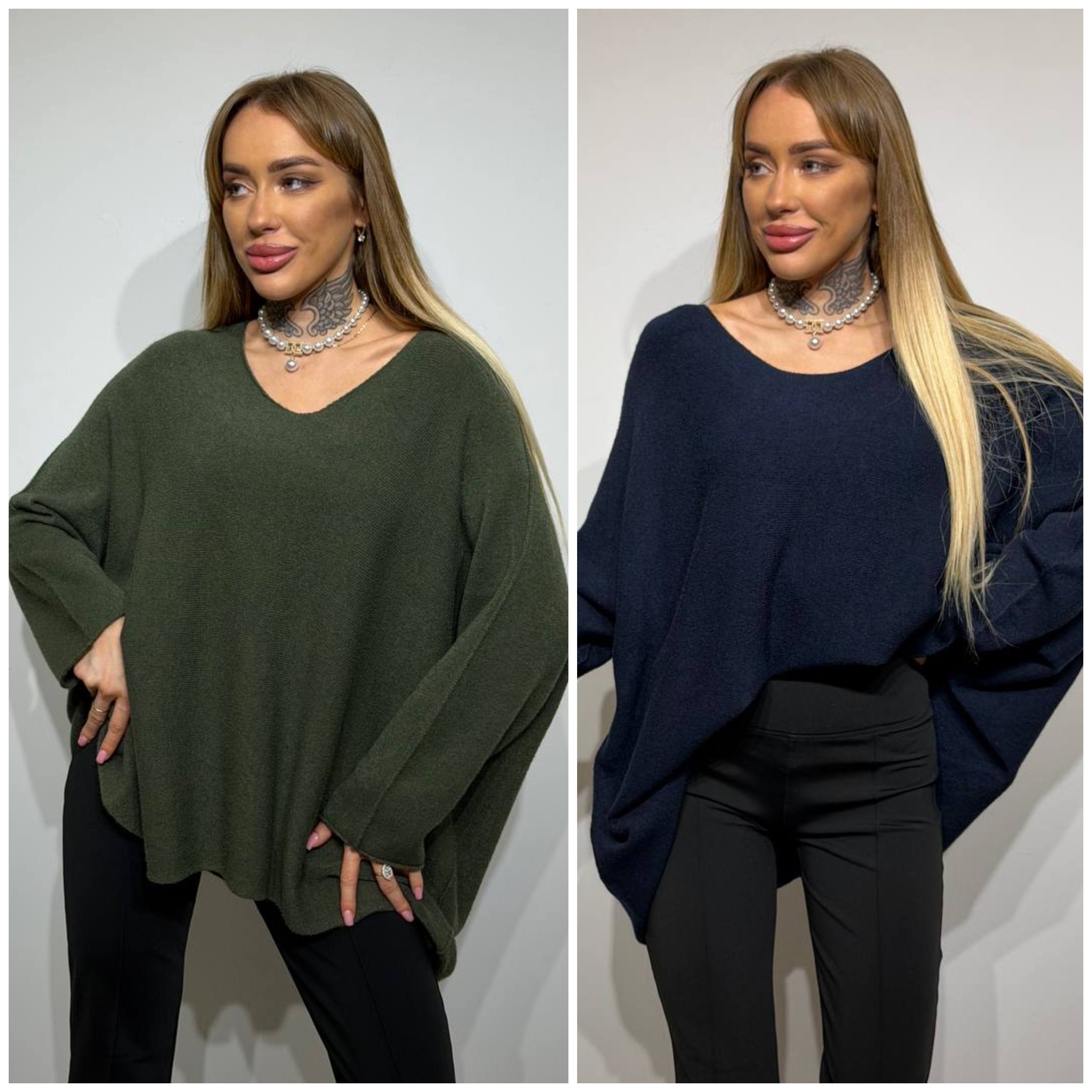 Lielizmēra džemperis dāmām