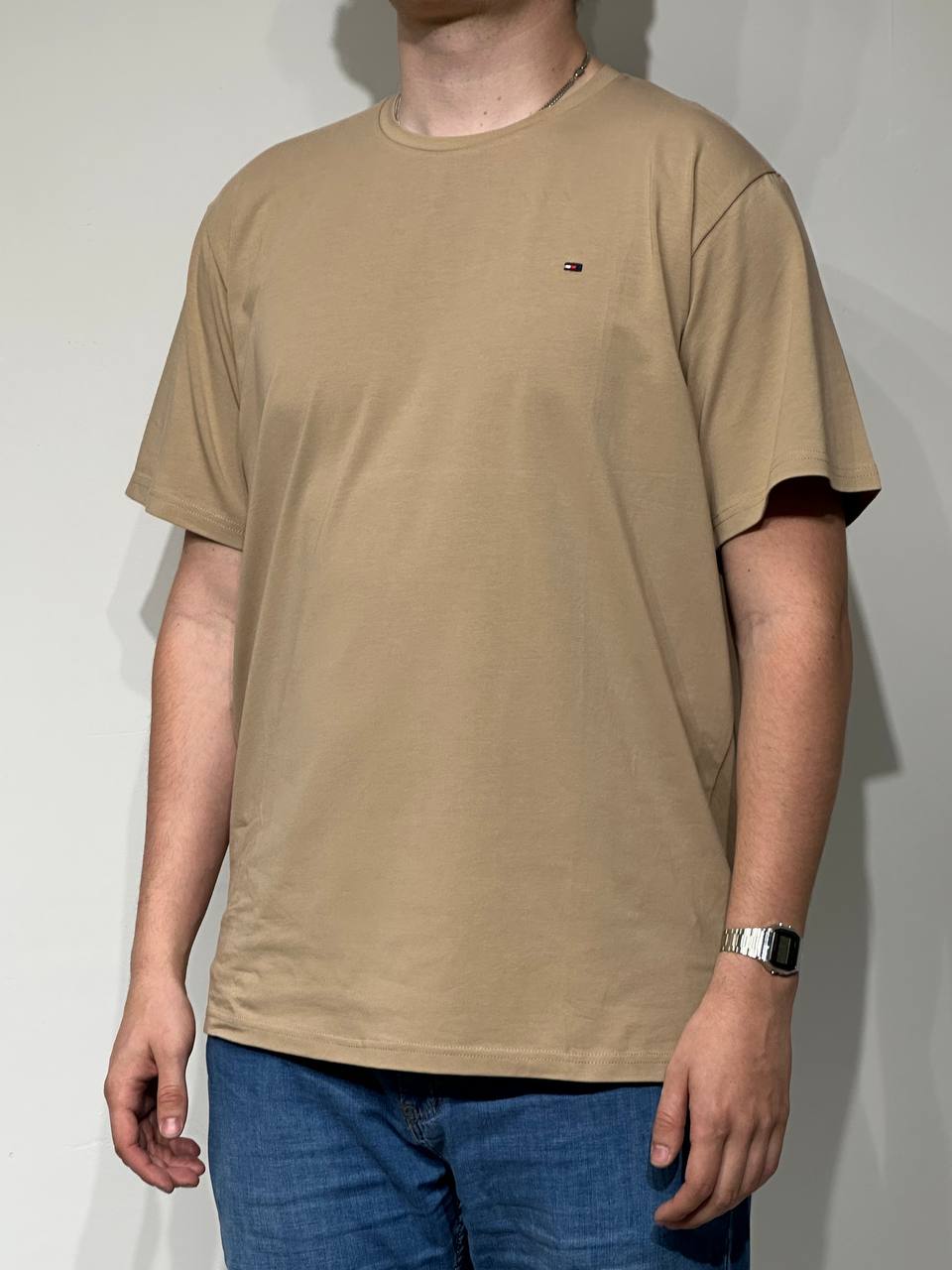 Large size T-shirt without print