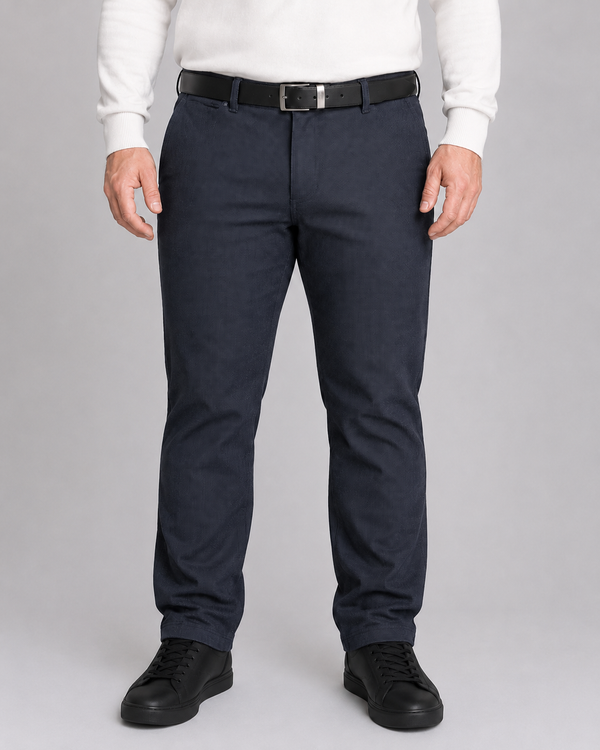 Suurte suuruste püksid tekstuuriga Vankel-045, Comfort slim