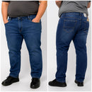 Classic blue jeans in large sizes, Regular fit