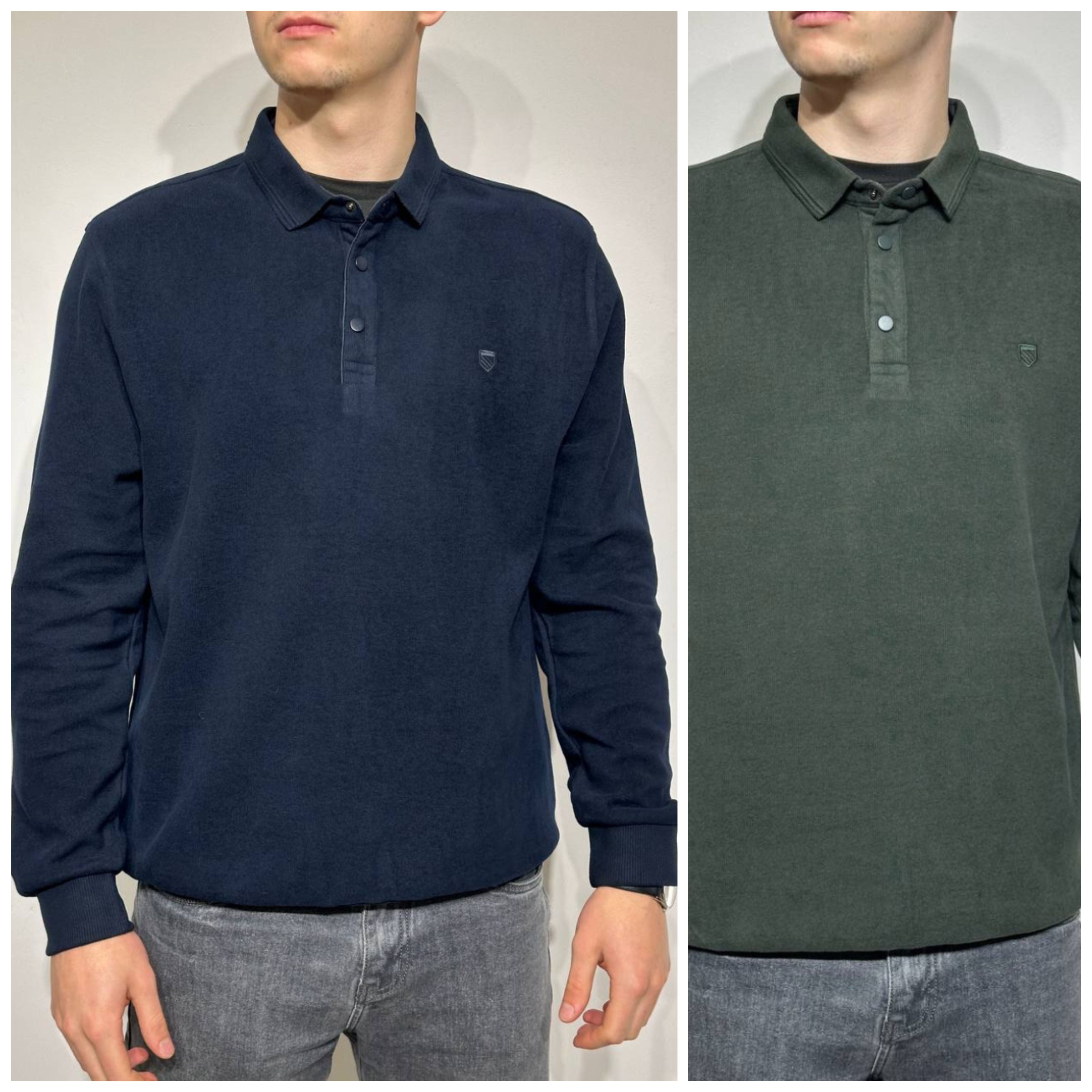 Lielo izmēru polo džemperis