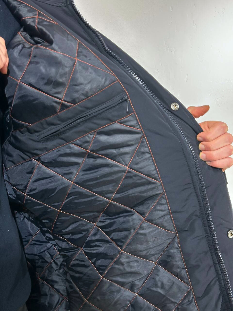 Large size men's overcoat Geels