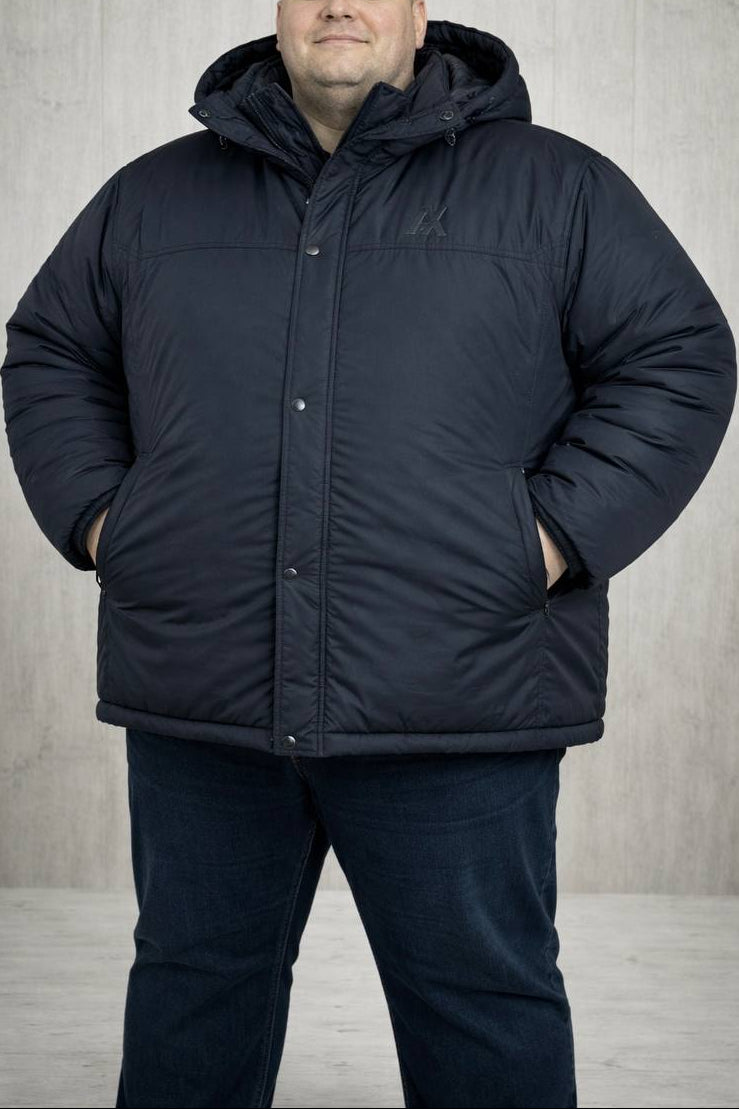 Suurte mõõtmetega talvejope meestele