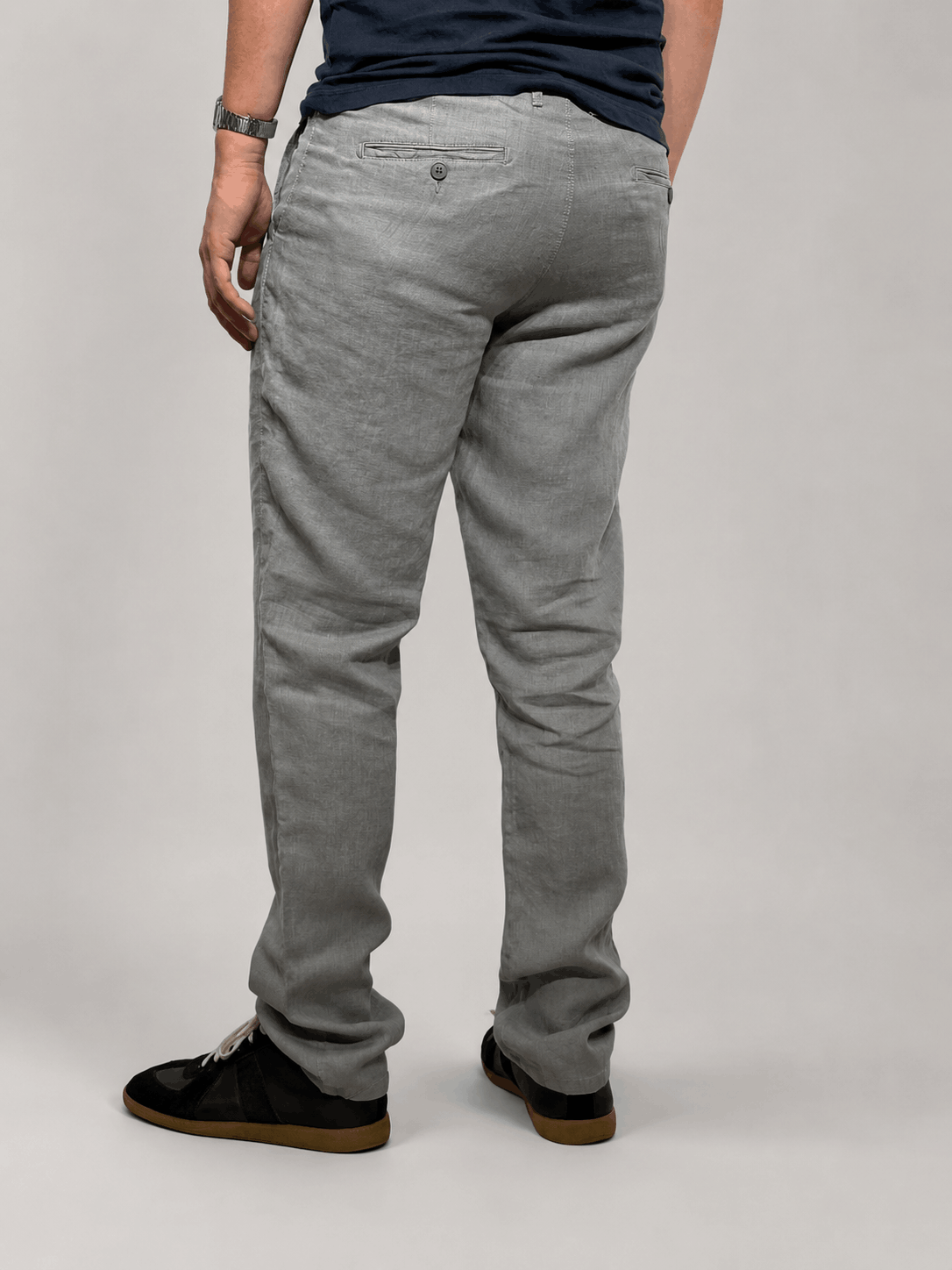 Linen pants for men, Regular fit