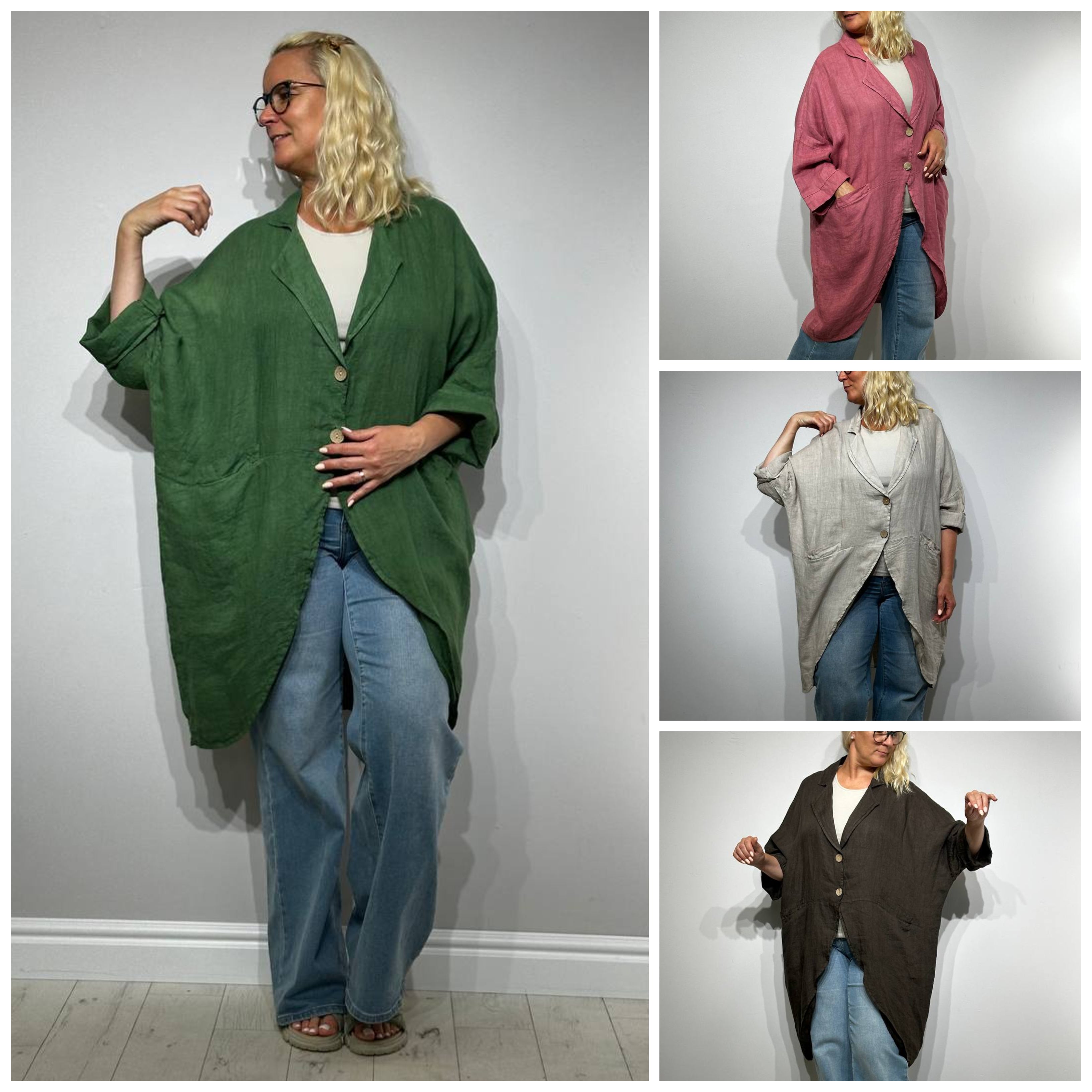 Lina kardigans sievietēm