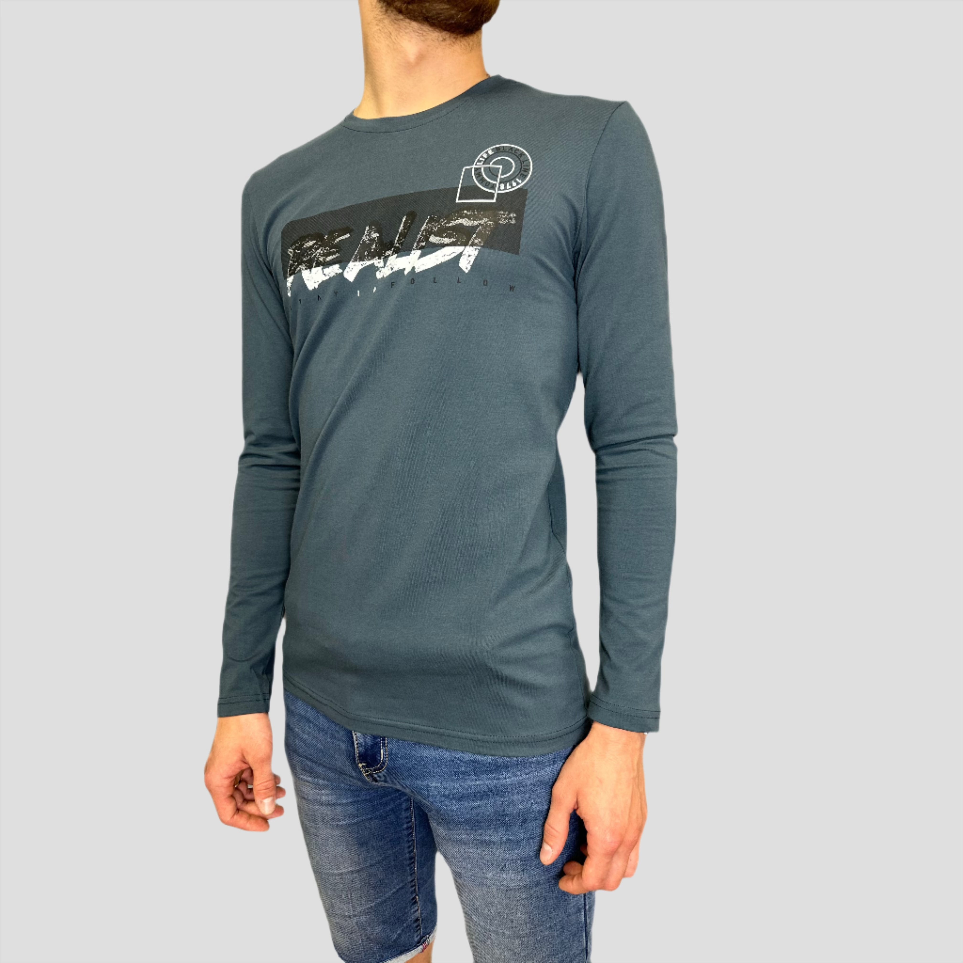 Long Slevee krekls Realist