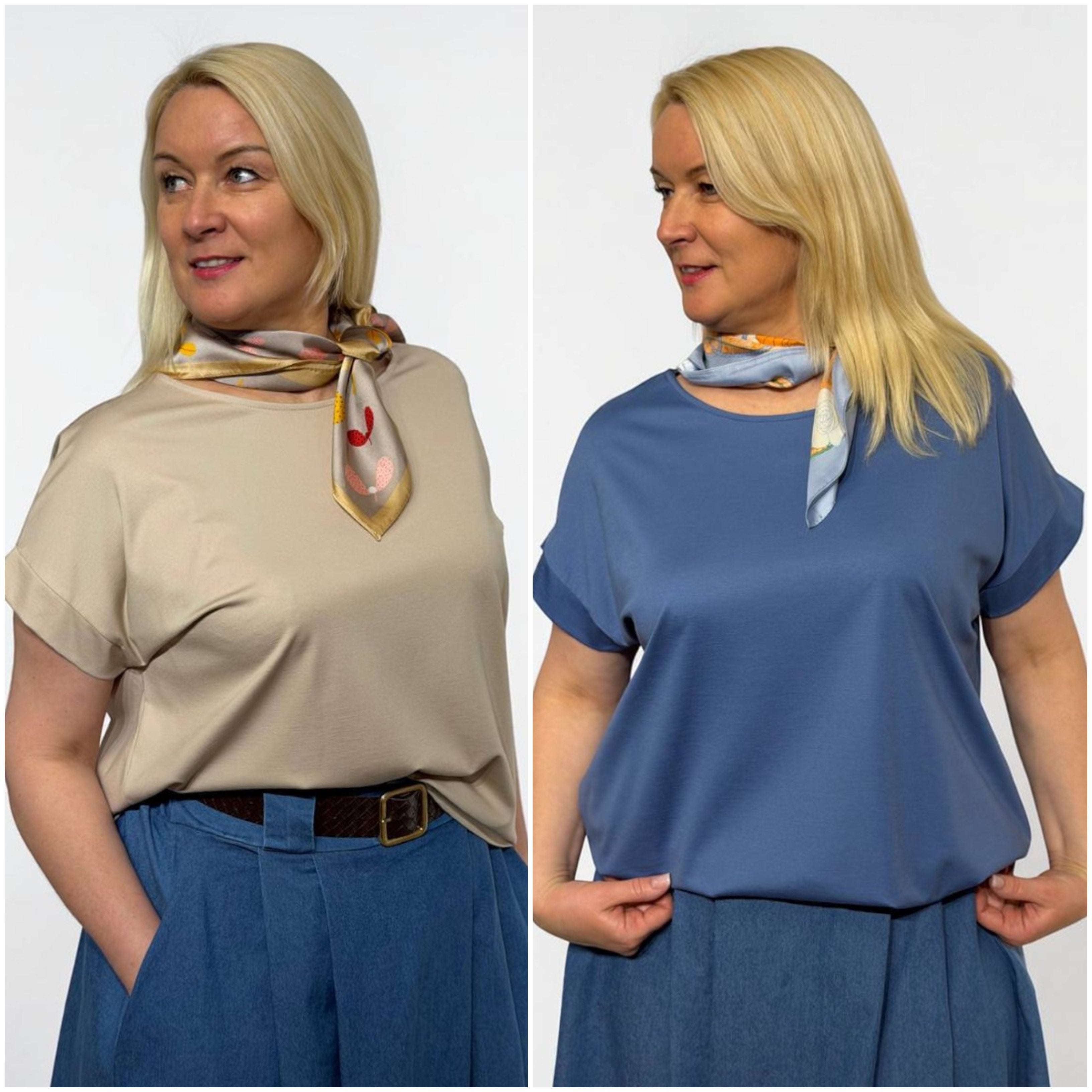 Moderns tops ar lakatiņu