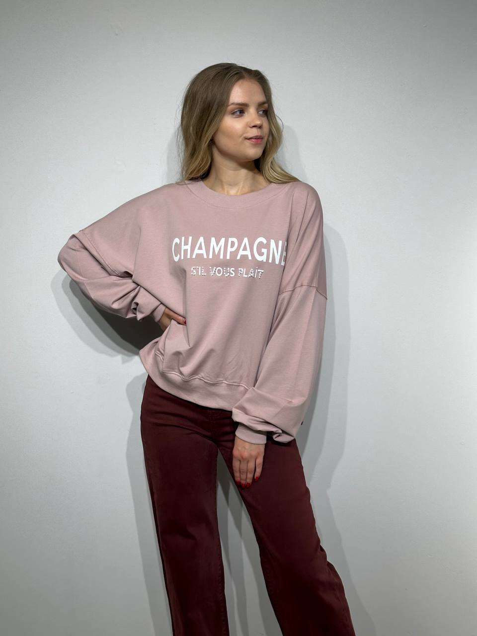 Oversize džemperis moterims