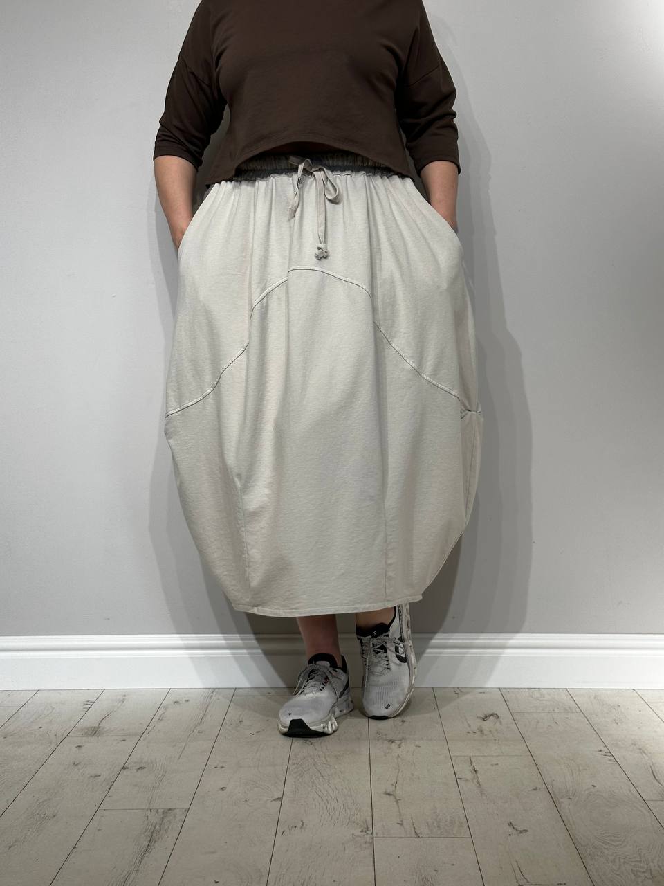 Оверсайз хлопковые юбки