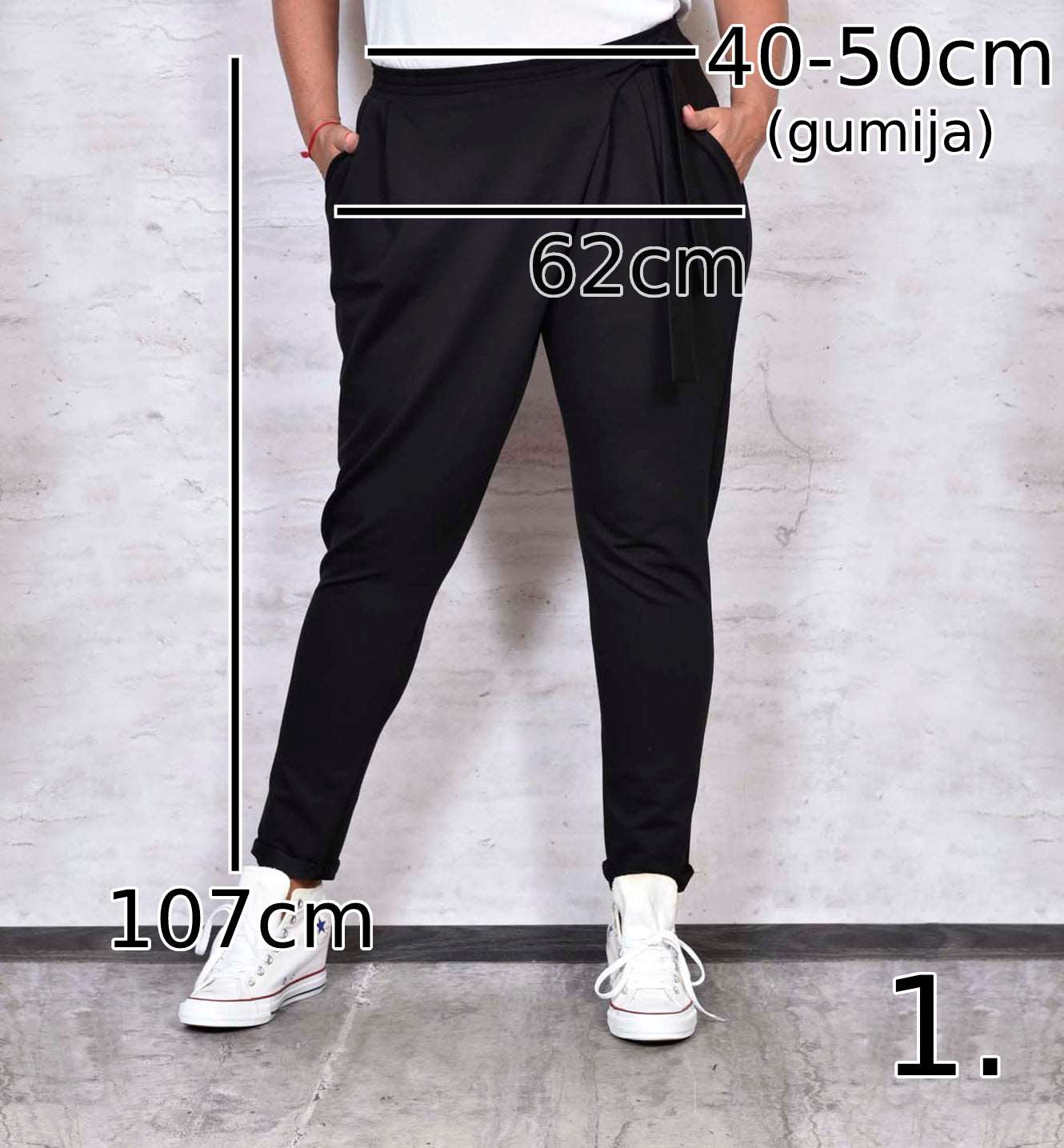 Pārliekamās bikses no Sasha Ferrano Sp-260