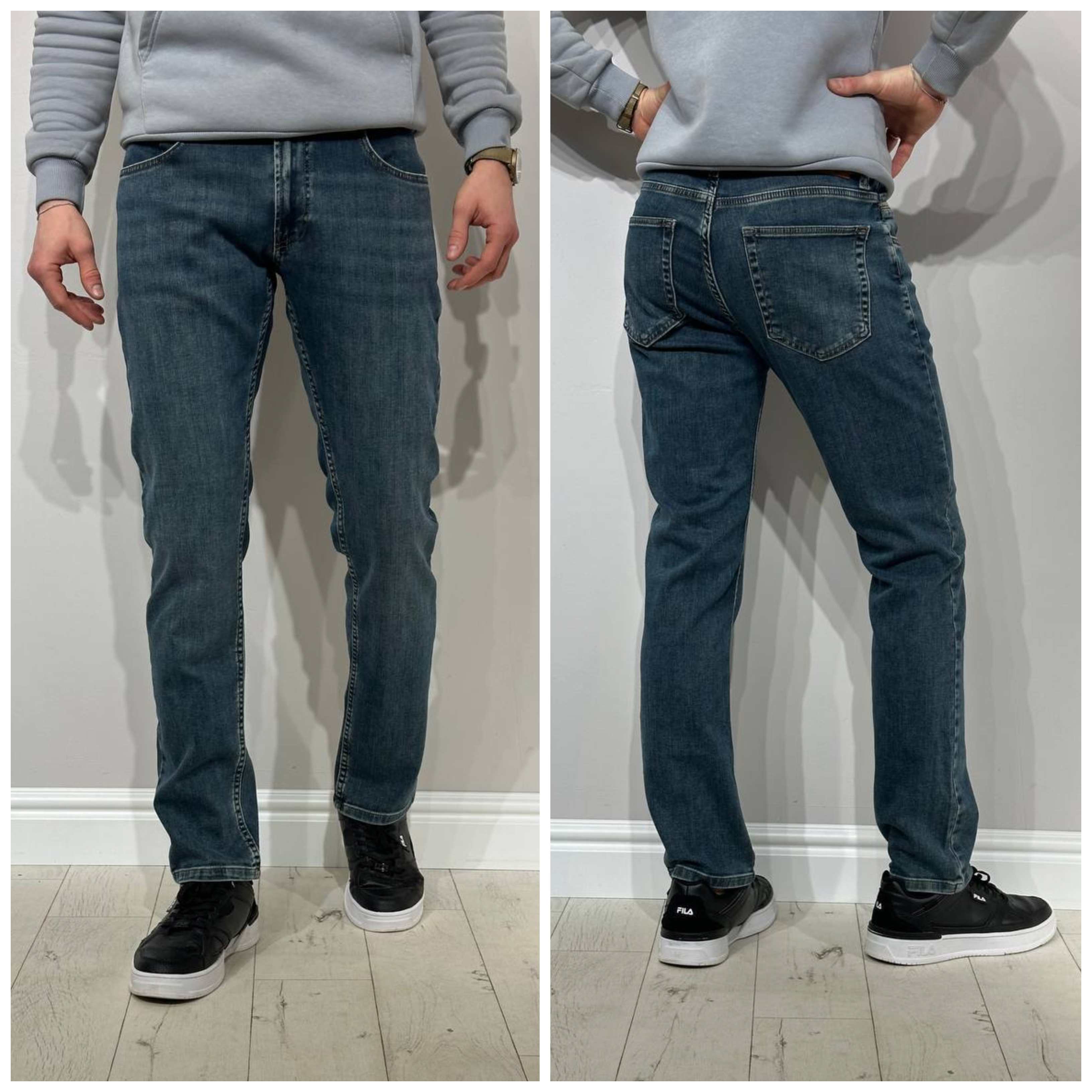 Premium vyriški džinsai, Comfort slim