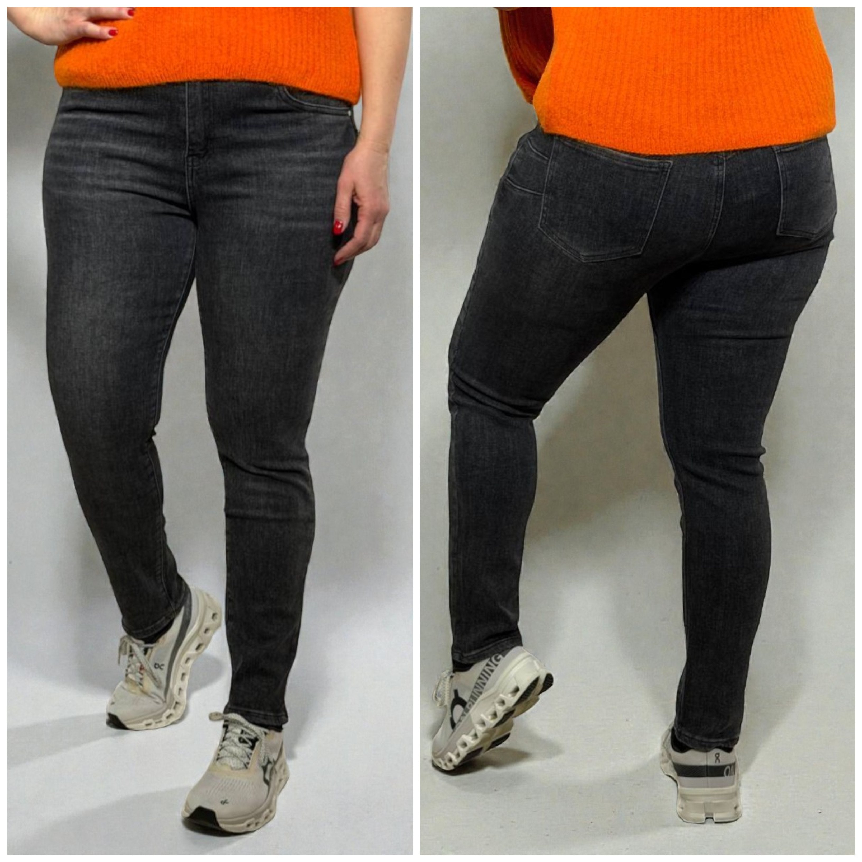 Push-up pieguloši džinsi