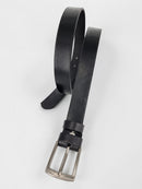 Narrow width leather belt XO2