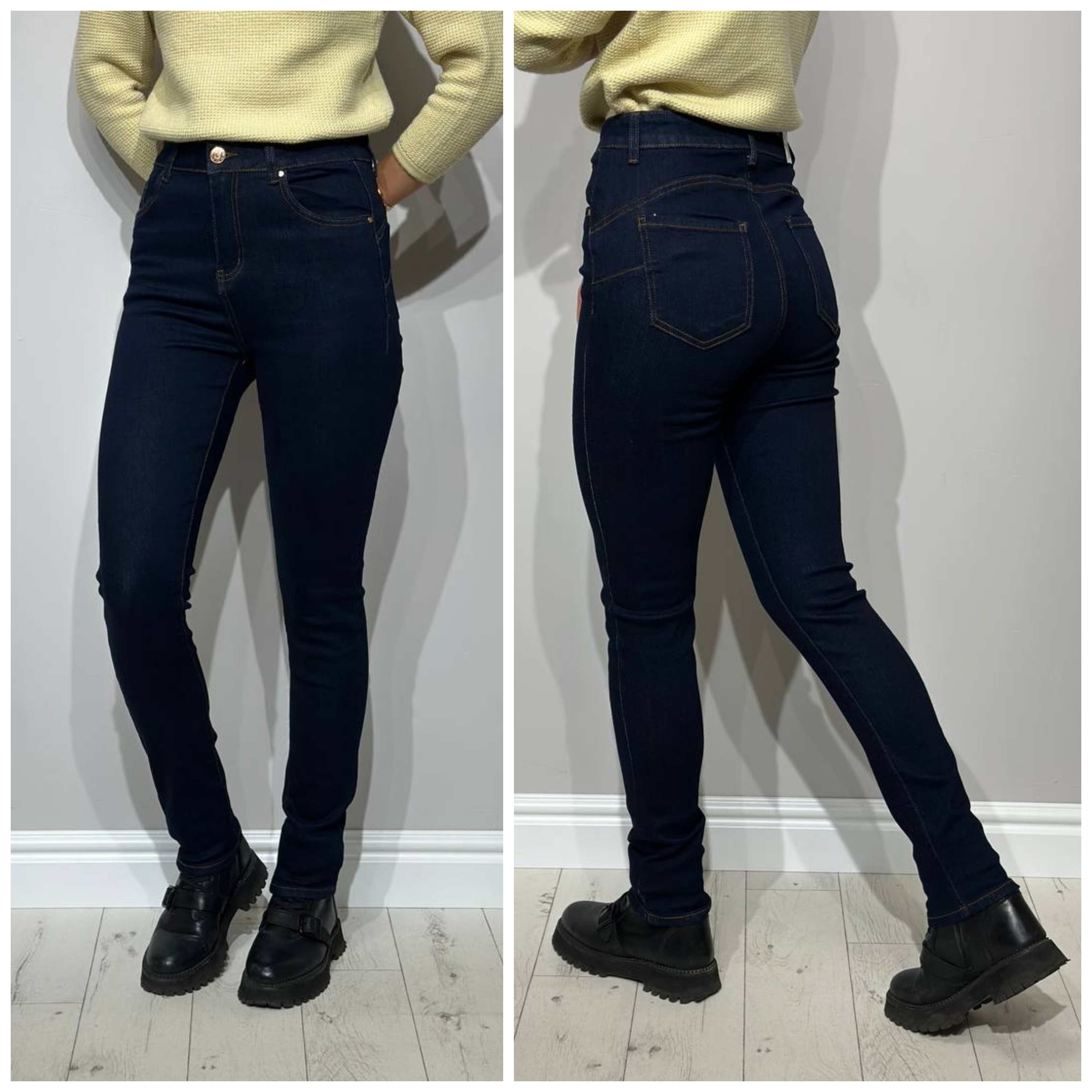 Плотно облегающие джинсы для женщин с эффектом пуш-ап