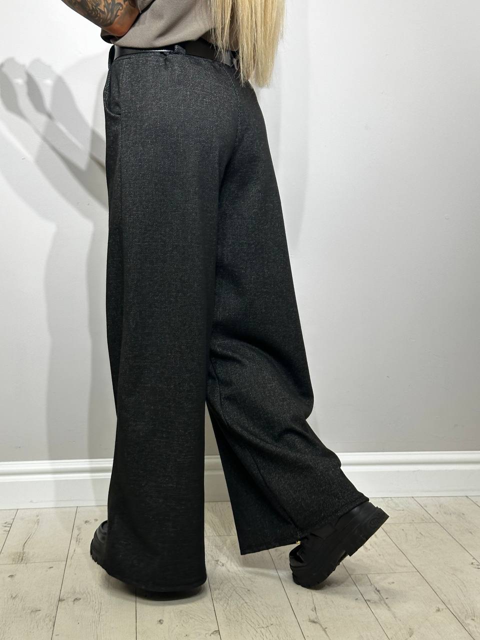 Siltas Palazzo stila bikses